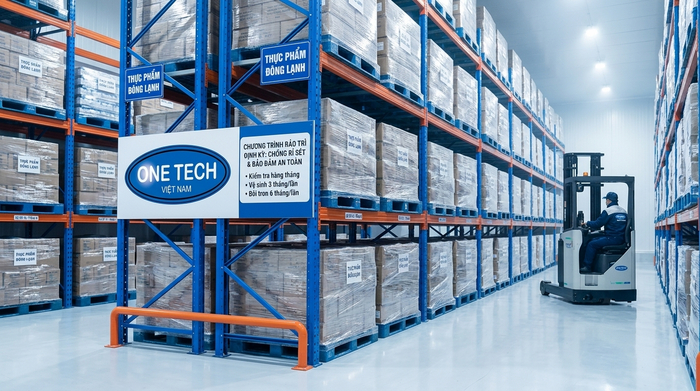 Bảo trì kệ kho lạnh Thanh Hóa định kỳ để chống rỉ sét