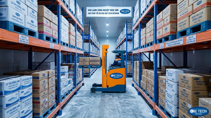 Kệ kho lạnh cho khu công nghiệp Nghi Sơn Thanh Hóa
