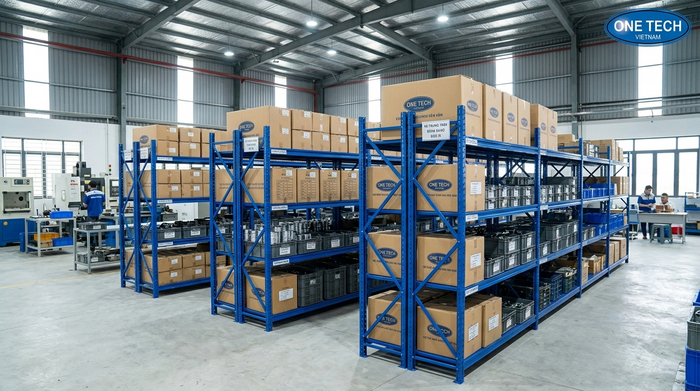 Kệ trung tải Thanh Hóa ứng dụng trong xưởng sản xuất