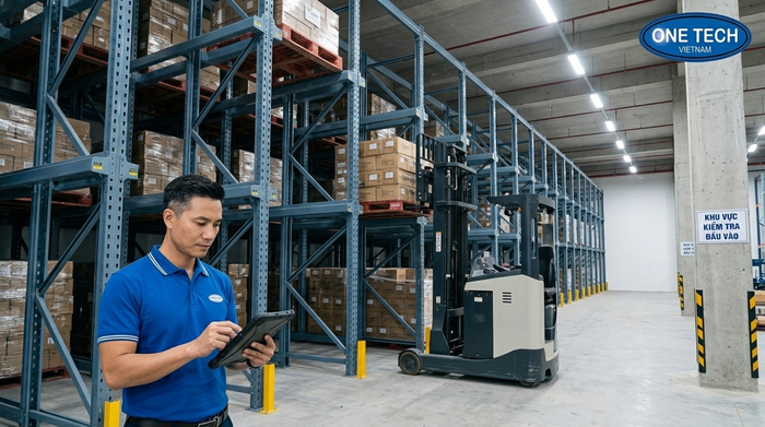 Nghiệm thu kệ drive in Thanh Hóa Nghiệm thu hệ thống kệ drive in sau lắp đặt tại Thanh Hóa