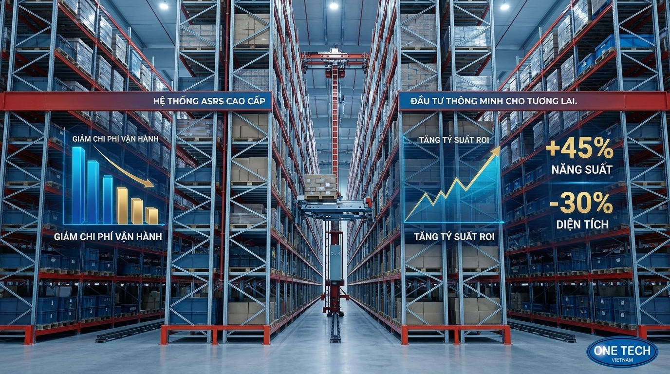 Chi phí và ROI kệ kho ASRS Thanh Hóa Phân tích chi phí và hiệu quả đầu tư kệ kho ASRS Thanh Hóa