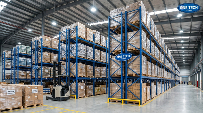 Kệ Double deep Thanh Hóa tối ưu sức chứa Kệ Double deep tăng sức chứa kho pallet tại Thanh Hóa