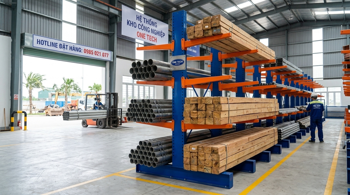 Kệ kho bãi chịu ẩm tại Thanh Hóa Kệ kho bãi chịu ẩm phù hợp với khí hậu nóng ẩm và gần biển tại Thanh Hóa
