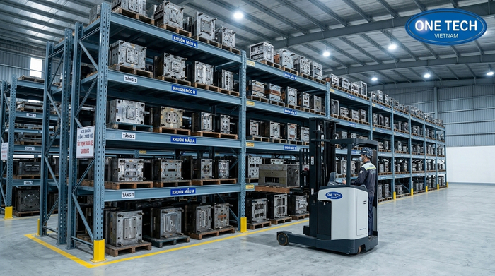 Kệ khuôn dạng tầng cố định Kệ khuôn dạng tầng cố định cho kho khuôn Thanh Hóa