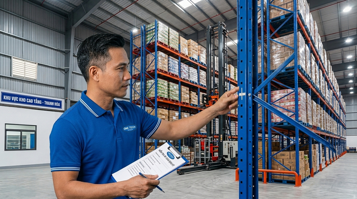 Kiểm tra an toàn Stacker-Crane Thanh Hóa định kỳ Kiểm tra an toàn định kỳ cho Stacker-Crane Thanh Hóa