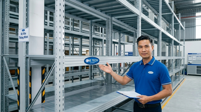 Nghiệm thu bàn giao kệ kho thông minh Nghiệm thu và bàn giao hệ thống kệ kho thông minh sau lắp đặt