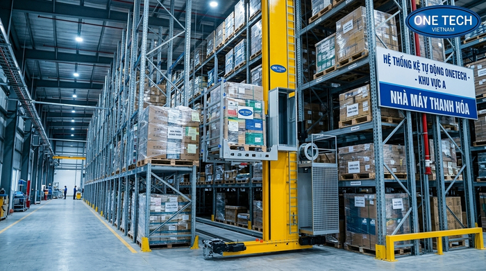 Stacker-Crane Thanh Hóa trong hệ thống kho tự động ASRS Mô hình Stacker-Crane Thanh Hóa trong kho tự động ASRS
