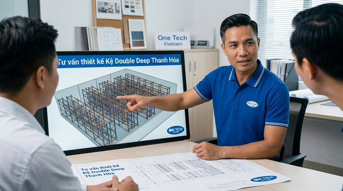 Tư vấn thiết kế Kệ Double Deep Thanh Hóa trực thuộc OneTech Group