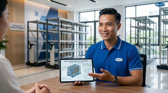 Tư vấn kệ kho di động Thanh Hóa trực thuộc OneTech Tư vấn kệ kho di động Thanh Hóa trực thuộc OneTech