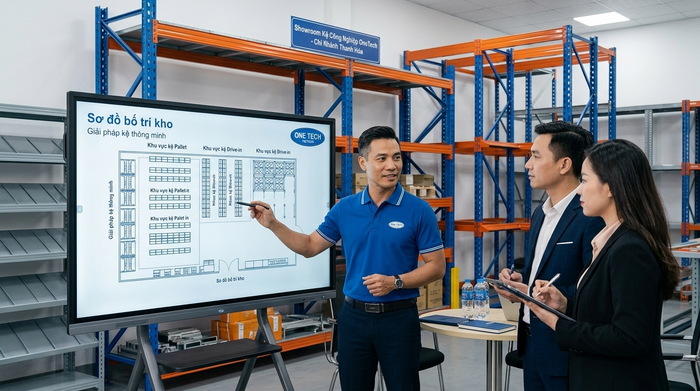 Tư vấn kệ kho thông minh Thanh Hóa OneTech Tư vấn kệ kho thông minh Thanh Hóa trực thuộc tập đoàn OneTech