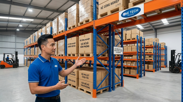 Tư vấn giải pháp kho trung chuyển Thanh Hóa bởi Kệ kho hàng Thanh Hóa OneTech