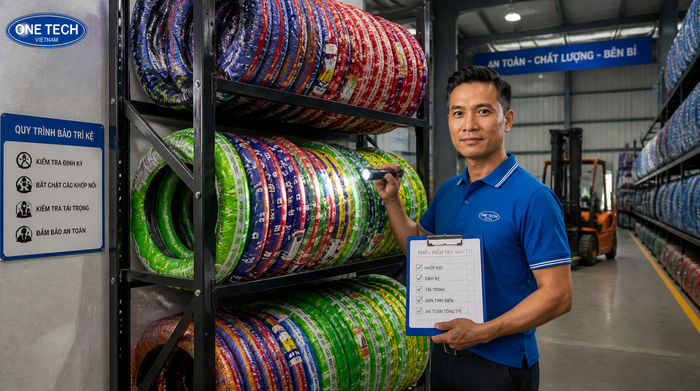 Bảo trì kệ để lốp xe định kỳ Bảo trì kệ để lốp xe định kỳ