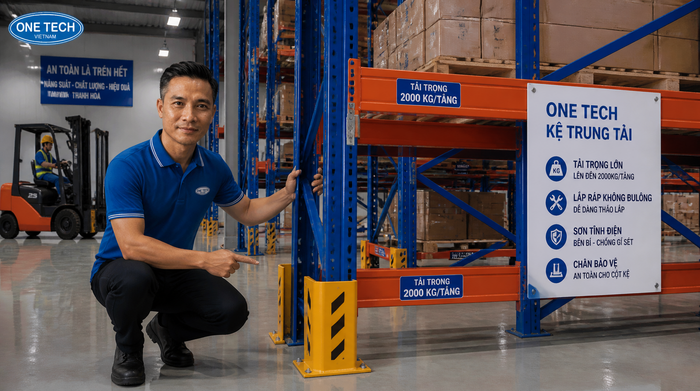 Bảo vệ chân trụ kệ kho logistics Thanh Hóa Bảo vệ chân trụ cho kệ kho logistics Thanh Hóa an toàn xe nâng