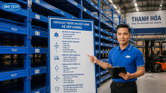 Checklist mua kệ xếp chồng Thanh Hóa trước khi thiết kế và báo giá