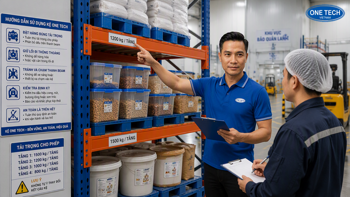 Đào tạo vận hành kệ kho thực phẩm Đào tạo vận hành kệ kho thực phẩm an toàn sau khi bàn giao