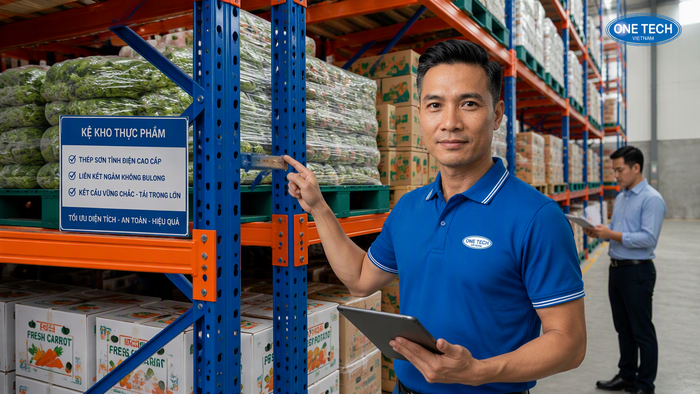 Kệ kho thực phẩm Thanh Hóa hoàn thiện bàn giao Hệ thống kệ kho thực phẩm Thanh Hóa hoàn thiện và bàn giao