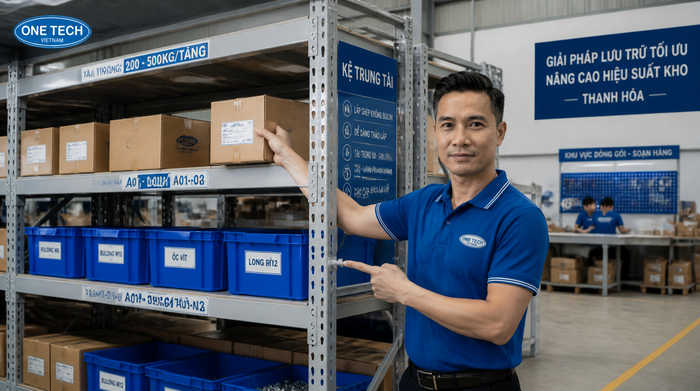 Kệ trung tải khu soạn đơn Thanh Hóa Kệ trung tải cho khu soạn đơn trong kho logistics Thanh Hóa
