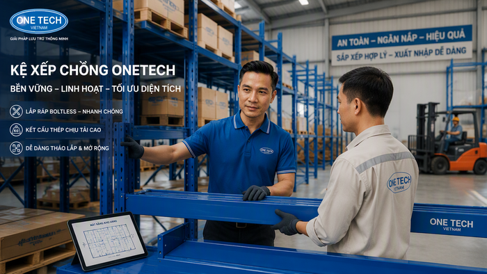 Lắp đặt và bố trí kệ xếp chồng trong kho hàng Thanh Hóa