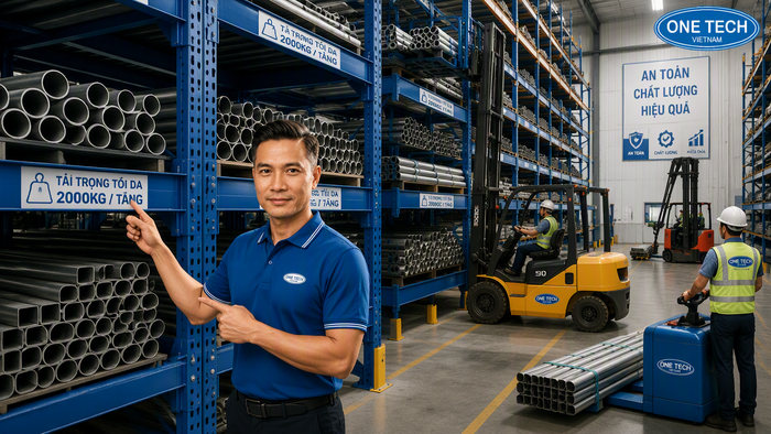 Xe nâng phù hợp với kệ để ống thép Các mẫu xe nâng phù hợp khi vận hành kệ để ống thép
