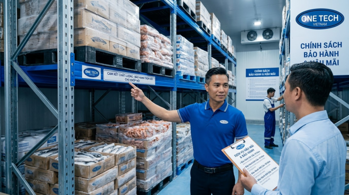 Bảo hành và hậu mãi kệ kho thủy hải sản Thanh Hóa sau lắp đặt