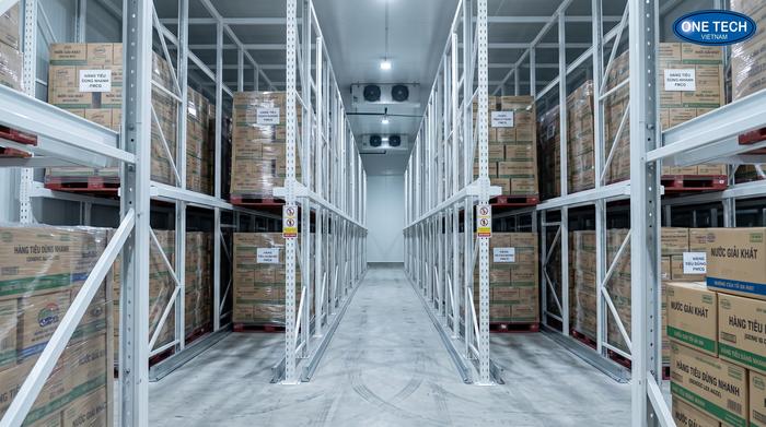 Kệ Drive-In cho kho lạnh và kho FMCG mật độ cao tại Thanh Hóa